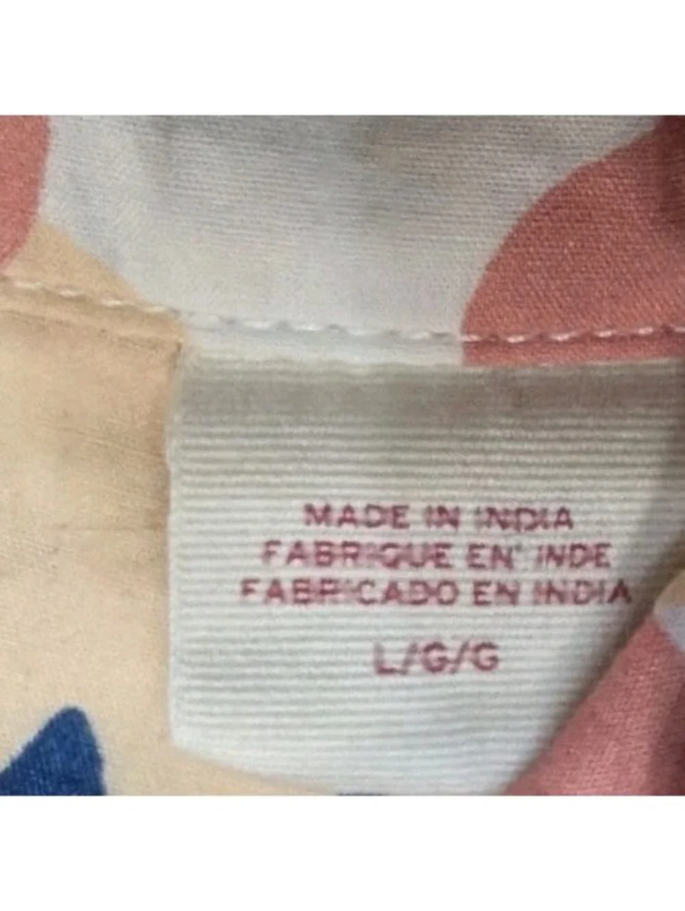 Levi's Classic Camp Shirt Aloha Relaxed Large Pastel Floral Pink Neon Casual